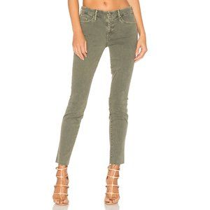 MOTHER Army Green High Waist Looker Jeans -  Size 26